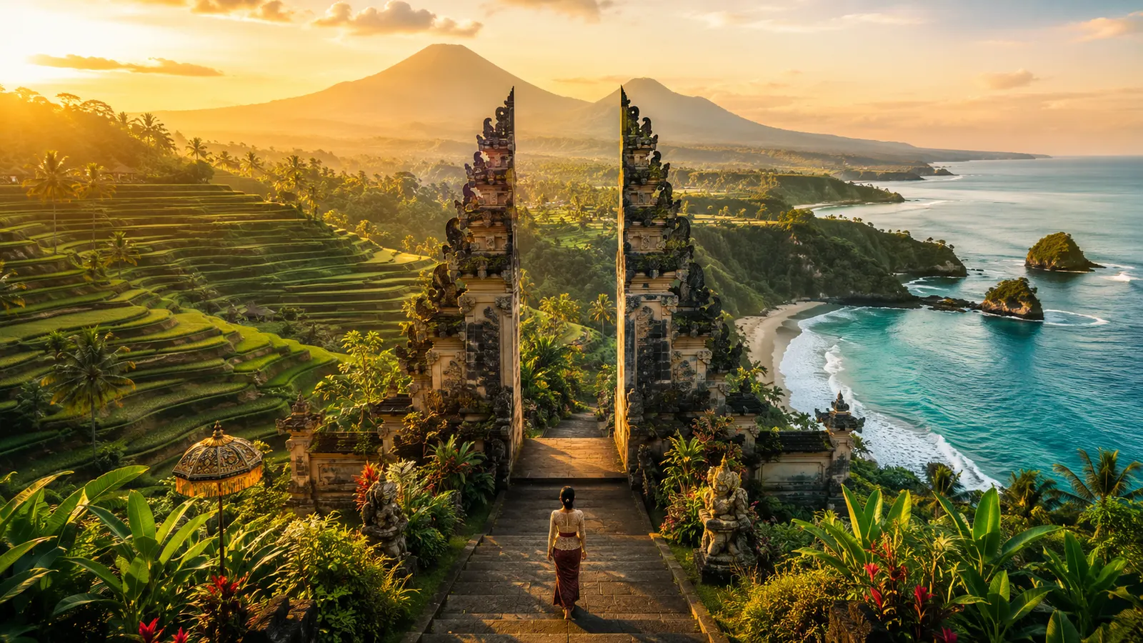 Indonesia island scenery